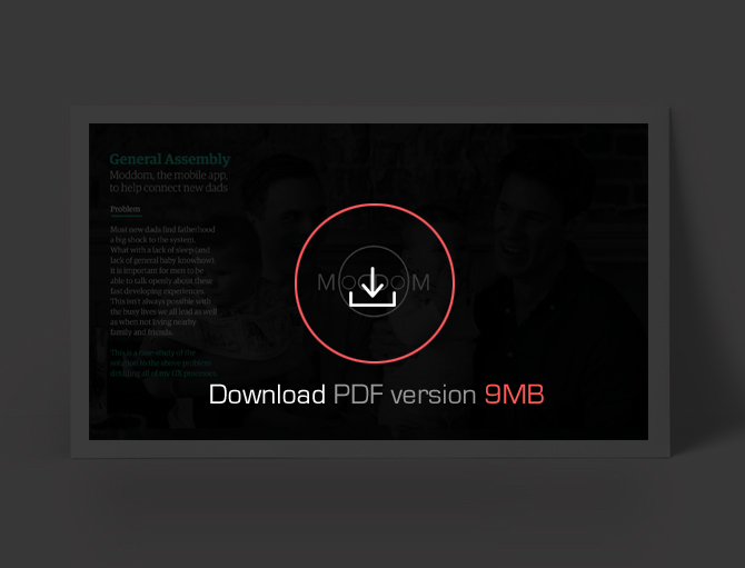 moddom UX Case Study download